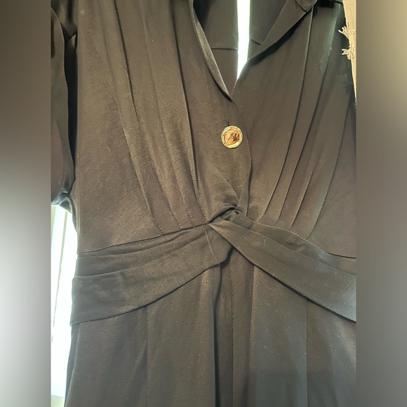 NWOT Black Sandro Jumpsuit - Picture 4 of 10